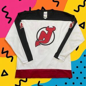 🏒 90s New Jersey Devils Scott Stevens NHL Jersey - Vintage “Off the Bench” Grun